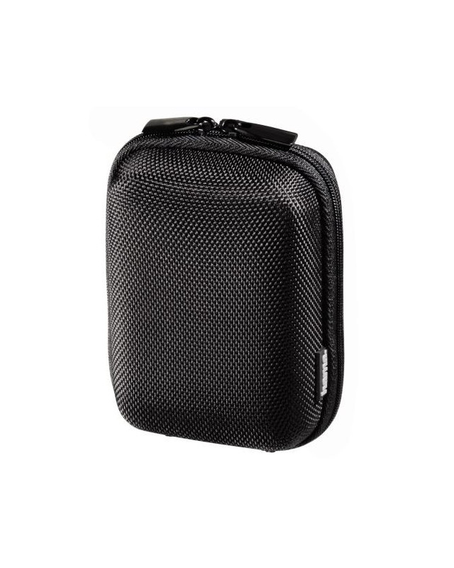 Hama Hardcase 60L Colour Style Compact Camera Case, Belt Loop, Neck Strap, Black, 7 x 4 x 11 cm Compartment