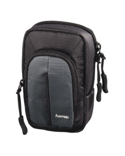 Hama Fancy Urban 60H Compact Camera Case, Belt Loop, Neck Strap, Grey, 6.5 x 3 x 11 cm Compartment