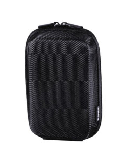 Hama Hardcase 80M Colour Style Compact Camera Case, Belt Loop, Neck Strap, Black, 7.5 x 4.5 x 12.5 cm Compartment