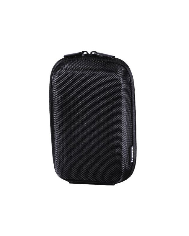 Hama Hardcase 80M Colour Style Compact Camera Case, Belt Loop, Neck Strap, Black, 7.5 x 4.5 x 12.5 cm Compartment