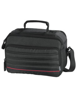 Hama Samara 140 Camera Bag, Shoulder Strap, Removable Divider, Black, 23 x 11 x 16 cm Compartment