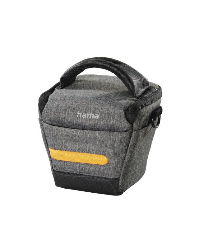 Hama Terra 100 Colt Camera Case, Belt Loop, Shoulder Strap, Grey, 13.5 x 9.5 x 12 cm Compartment