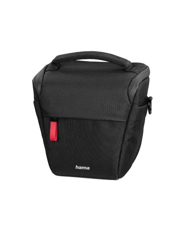Hama Matera 110 Colt Camera Case, Belt Loop, Shoulder Strap, Black, 16 x 10 x 16 cm Compartment