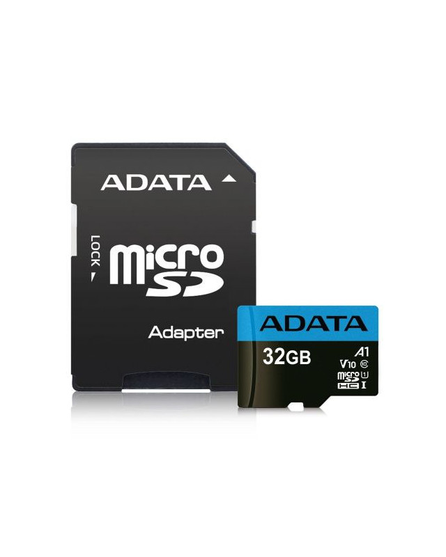 ADATA 32GB Premier Micro SD Card with SD Adapter, UHS-I Class 10, A1 App Performance, 85MB/s