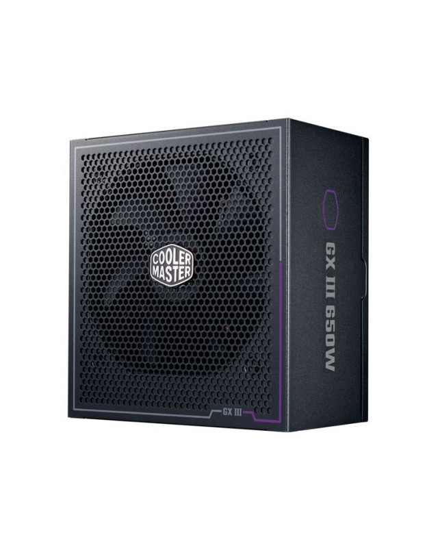 Cooler Master 650W GX III Gold ATX 3.0 PSU, Fully Modular, HDB Bearing Fan, 80+ Gold