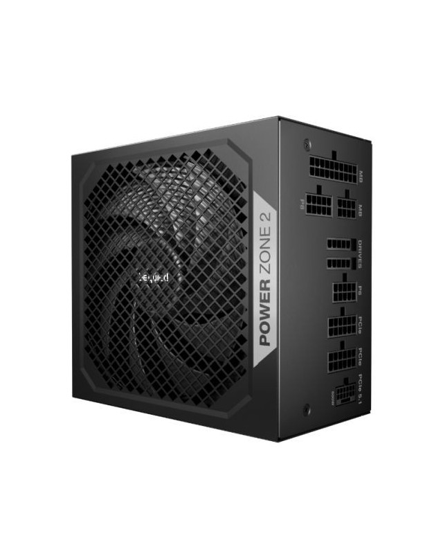 Be Quiet! 750W Power Zone 2 PSU, Fully Modular, 80+ Platinum, Cybenetics Platinum, Semi-Passive Zero-RPM Cooling, ATX 3.1, PCIe 5.1
