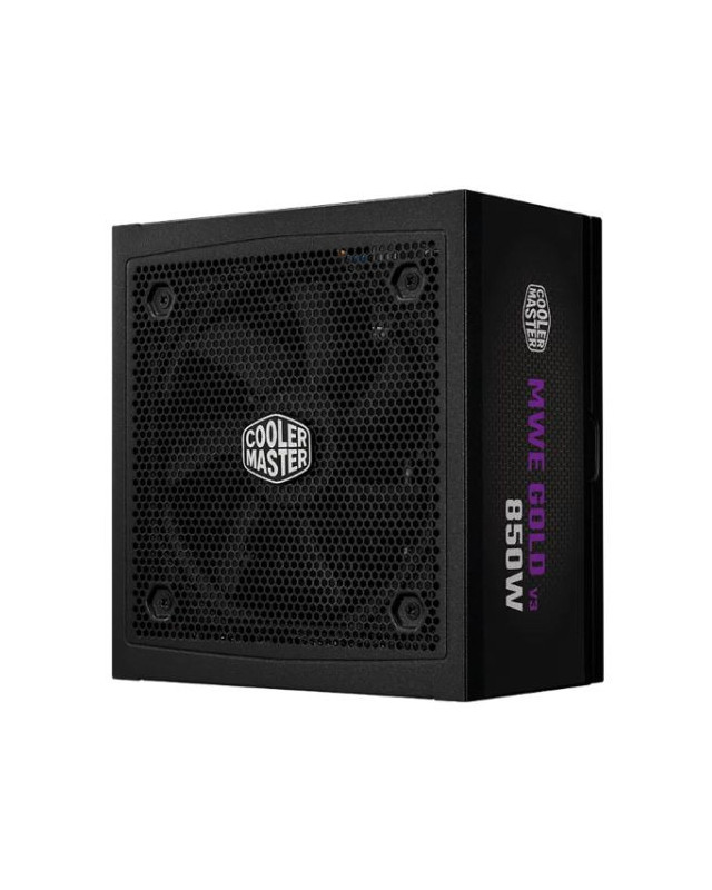 Cooler Master 850W MWE Gold V3 ATX 3.1 PSU, Fully Modular, HDB Bearing Fan, 80+ Gold, PCIe 5.1