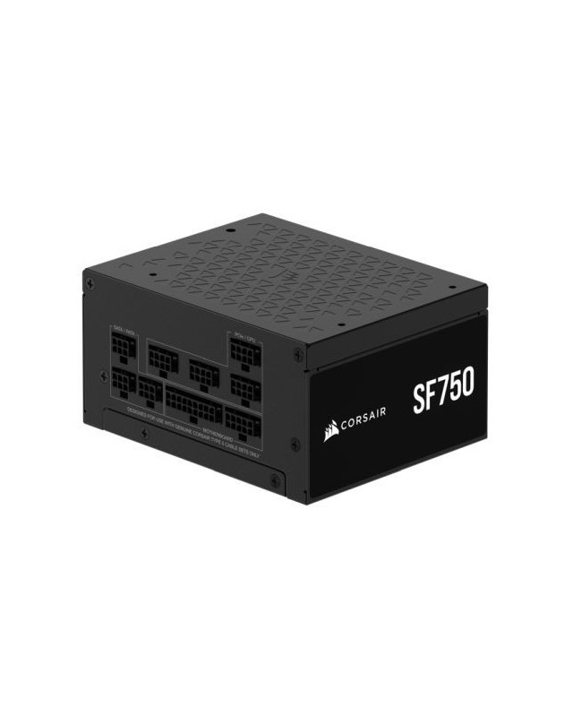 Corsair 750W SF Series SF750 SFX PSU, Fully Modular, 80+ Platinum, Fluid Dynamic Fan, ATX 3.1, PCIe 5.1, SFX-to-ATX Bracket