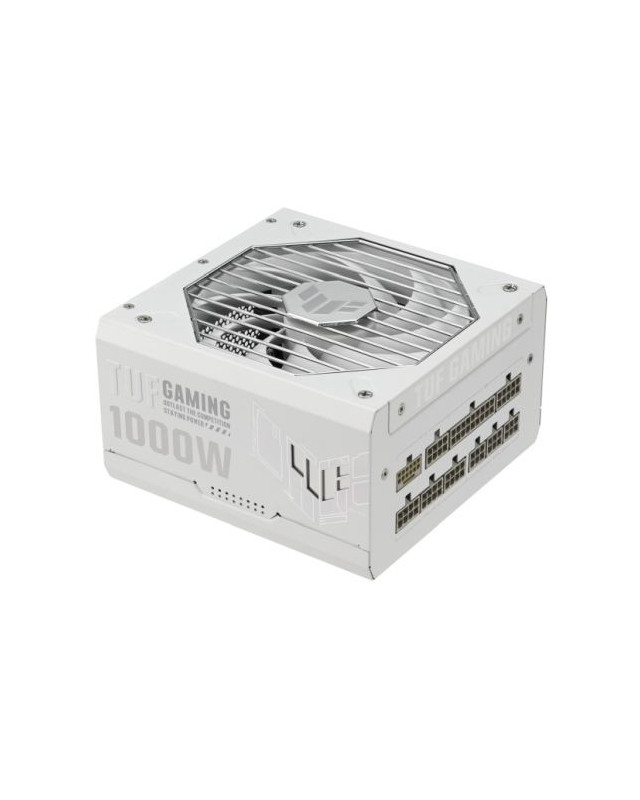 Asus 1000W TUF Gaming Gold PSU, Fully Modular, 80+ Gold, Double Ball Bearing Fan, ATX 3.1, PCIe 5.1, White