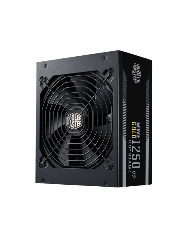 Cooler Master 1250W MWE Gold V2 ATX 3.1 PSU, Fully Modular, FDB Bearing Fan, 80+ Gold