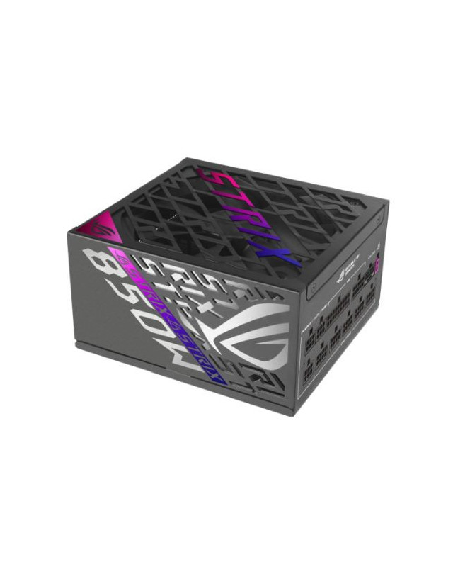 Asus ROG Strix 850W Platinum PSU, Fully Modular, 80+ Platinum, ATX 3.1, PCIe 5.0, GaN MOSFET, Intelligent Voltage Stabilizer