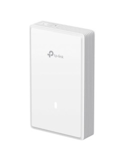 TP-LINK (EAP725-WALL) BE3600 Dual Band Wall Plate Wi-Fi 7 Access Point, PoE, 2.5GB Ports, 160MHz Bandwidth, Omada Mesh, Multi-RUs