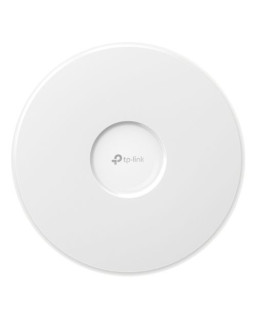 TP-LINK (EAP772) BE9300 Tri-Band Ceiling Mount Wi-Fi 7 Access Point, PoE, 2.5GB Port, Omada Mesh, MLO, Multi-RUs