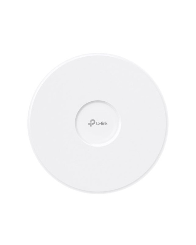 TP-LINK (EAP773) BE9300 Tri-Band Ceiling Mount Wi-Fi 7 Access Point, PoE++, 10GB Port, Omada Mesh, MLO, Multi-RUs