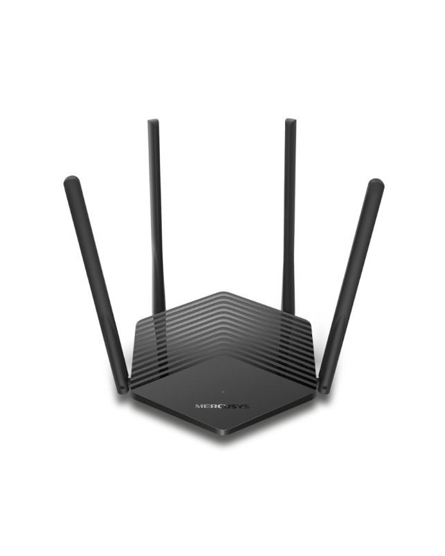 Mercusys (MR60X) AX1500 Wireless Dual Band Router, MU-MIMO, OFDMA, 1x GB WAN + 2x GB LAN