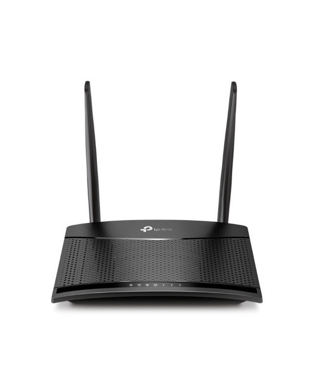 TP-LINK (TL-MR100) 300Mbps Wireless N 4G LTE Router, 1 LAN, 1 LAN/WAN, Detachable Antennas
