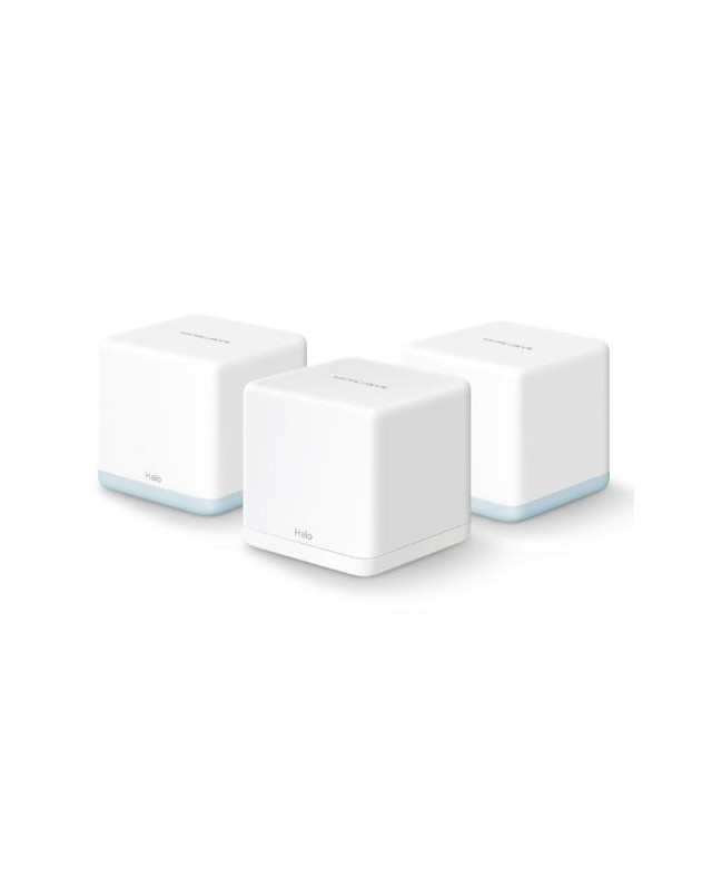 Mercusys (Halo H32G 3-Pack) AC1200 Whole-Home Mesh Wi-Fi System, Dual Band, AP Mode