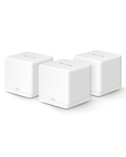 Mercusys (Halo H1500X 3-Pack) AX1500 Dual Band Whole Home Mesh Wi-Fi 6 System, OFDMA & MU-MIMO