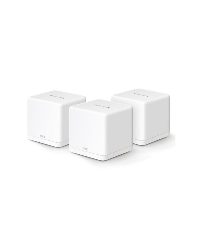 Mercusys (Halo H1500X 3-Pack) AX1500 Dual Band Whole Home Mesh Wi-Fi 6 System, OFDMA & MU-MIMO