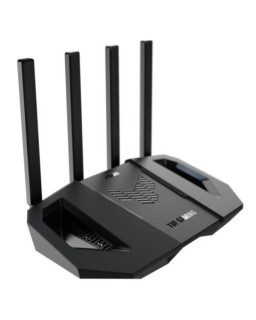 Asus (TUF-BE3600) TUF Gaming BE3600 Dual Band Wi-Fi 7 Gaming Router, 2.5G WAN, 4x GB LAN, 4K-QAM Modulation, AiMesh