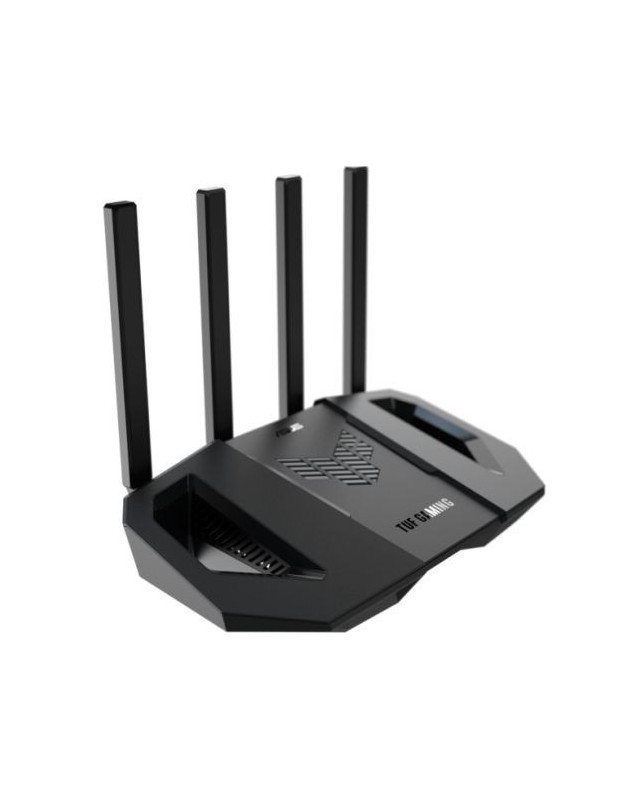 Asus (TUF-BE3600) TUF Gaming BE3600 Dual Band Wi-Fi 7 Gaming Router, 2.5G WAN, 4x GB LAN, 4K-QAM Modulation, AiMesh