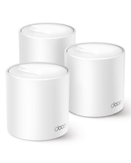 TP-LINK (DECO X1500) AX1500 Whole Home Mesh Wi-Fi 6 System, 3 Pack, Dual Band, OFDMA & MU-MIMO
