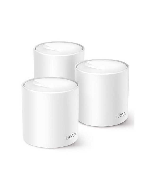 TP-LINK (DECO X1500) AX1500 Whole Home Mesh Wi-Fi 6 System, 3 Pack, Dual Band, OFDMA & MU-MIMO