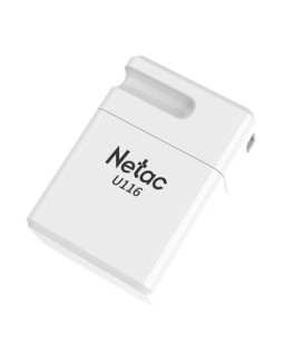 Netac 32GB U116 Ultra Mini USB 3.2 Gen1 Memory Pen, Cap, Lanyard Hole, Software Encryption