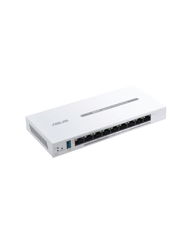 Asus (ExpertWiFi EBG19P) Gigabit PoE+ VPN Wired Router, Up to 3x WAN, USB, 8x PoE+ Ports, VLAN, Centralised Management