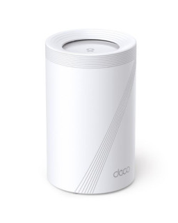 TP-LINK (DECO BE65) BE9300 Tri-Band Whole Home Mesh Wi-Fi 7 System, Single Unit, 4x 2.5G Ports, MLO, Wireless/Wired Combined Backhaul
