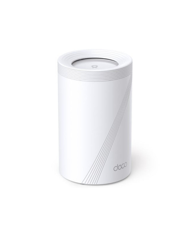 TP-LINK (DECO BE65) BE9300 Tri-Band Whole Home Mesh Wi-Fi 7 System, Single Unit, 4x 2.5G Ports, MLO, Wireless/Wired Combined Backhaul