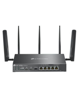 TP-LINK (ER706WP-4G) Omada 4G+ Cat6 AX3000 Gigabit VPN Gateway with 4-Port PoE+, 5x GB Ports, Omada Mesh, High-Security VPN