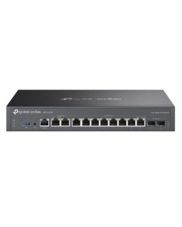 TP-LINK (ER7412-M2) Omada Multi-Gigabit VPN Router, Quad-Core CPU, 2x 2.5G WAN/LAN, 2x GB SFP, 8x GB RJ45, USB 3.0