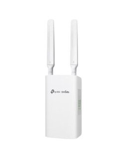 TP-LINK (ER703WP-4G-OUTDOOR) Omada 4G+ Cat6 AX3000 Wi-Fi 6 Outdoor/Indoor Gateway, 3x GB WAN/LAN (2x PoE Out, 1x PoE In)