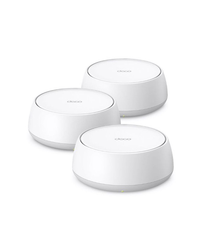 TP-LINK (DECO BE25) BE3600 Dual Band Whole Home Mesh Wi-Fi 7 System, 3 Pack, 2x 2.5G Ports, MLO, Wireless/Wired Combined Backhaul