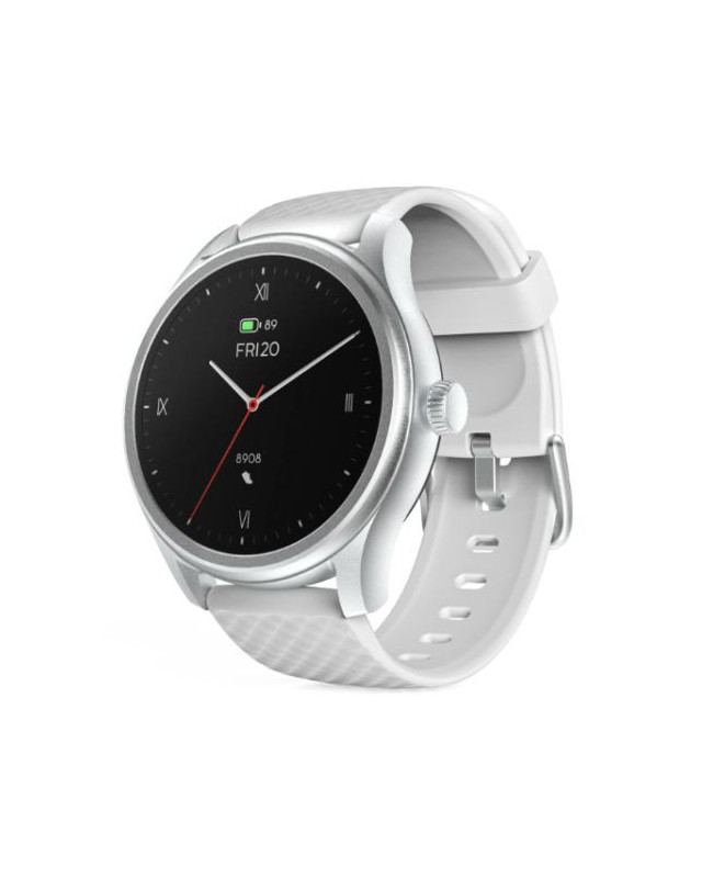 Hama 5010 Fitness Tracker Smart Watch, 1.38" LCD Touch Screen, Waterproof, Hands-Free Calling, Silver/Grey