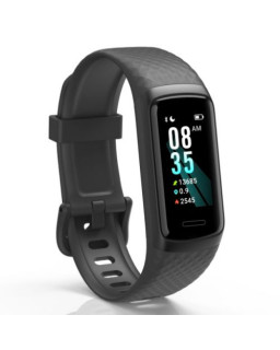 Hama Fit Track 3910 Fitness Tracker Smart Watch, 1.05" LCD Touch Screen, Waterproof, Black