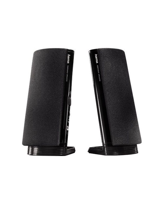 Hama E 80 PC Loudspeaker System, 3.5mm Jack, USB-A for Power, Volume Control