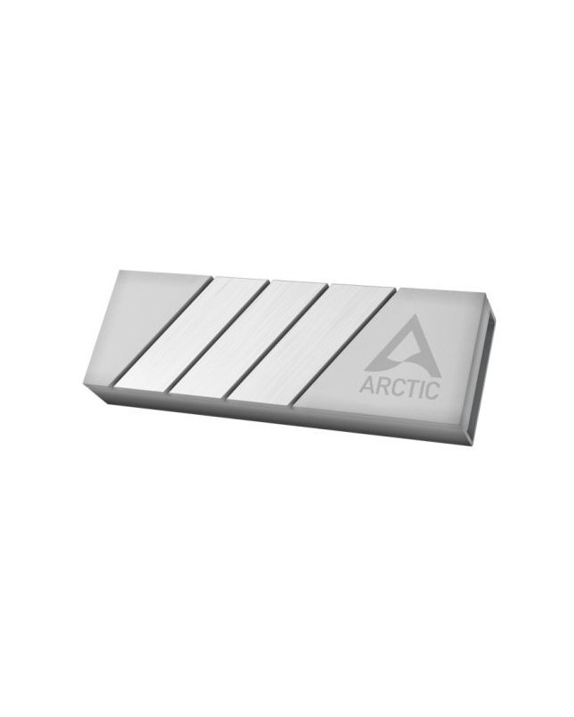 Arctic M2 Pro (Silver) M.2 SSD Heatsink, For Single & Double Sided M.2 2280 Modules, Thermal Pads Included