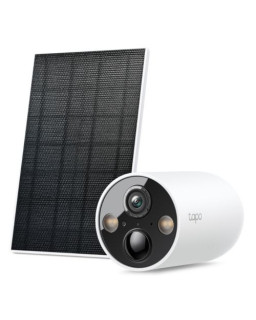 TP-LINK (TAPO C425 KIT) Smart Wire-Free 2K QHD Outdoor Security Camera & Solar Panel, 10000mAh Battery, Colour Night Vision, AI Detection, 2-Way Audio