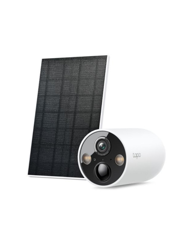 TP-LINK (TAPO C425 KIT) Smart Wire-Free 2K QHD Outdoor Security Camera & Solar Panel, 10000mAh Battery, Colour Night Vision, AI Detection, 2-Way Audio