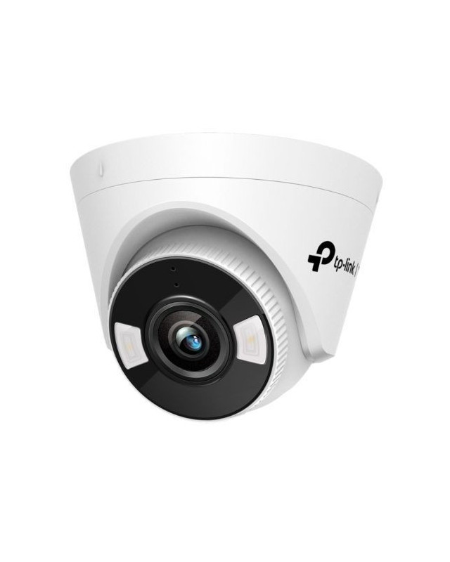 TP-LINK (VIGI C440 4MM) 4MP Full Colour Turret Network Camera w/ 4mm Lens, PoE, Spotlight LEDs, Smart Detection, Two-Way Audio, H.265+