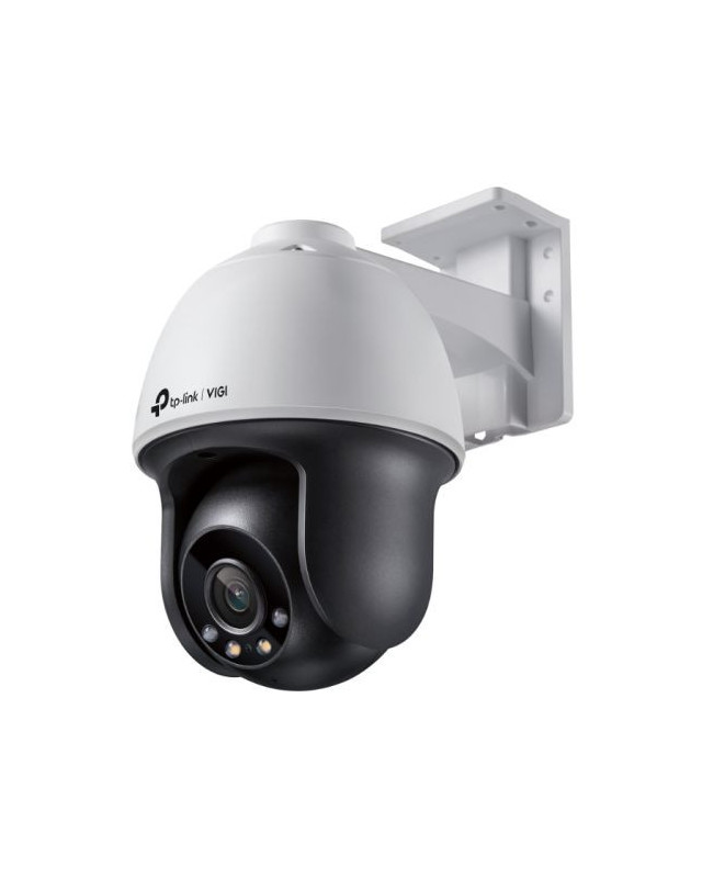 TP-LINK (VIGI C540 4MM) 4MP Outdoor Full-Colour Pan Tilt Network Camera w/ 4mm Lens, PoE, Spotlight LEDs, Human & Vehicle Classification, H.265+
