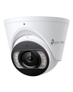 TP-LINK (InSight S445 4MM) VIGI 4MP Full-Colour Turret Network Camera w/ 4mm Lens, IP67, PoE, AI Detection/Classification, Two-Way Audio, H.265+