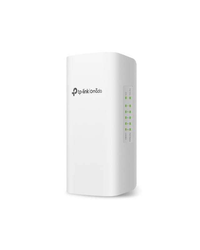 TP-LINK (SG2005P-PD) Omada 5-Port Gigabit Smart Switch with 1-Port PoE++ In and 4-Port PoE+ Out, Outdoor Weatherproof, Centralized Management