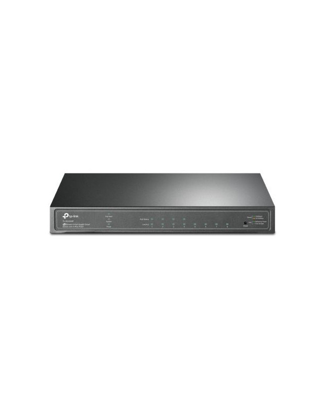 TP-LINK (SG2008P) JetStream 8-Port Gigabit Smart Switch with 4-Port PoE+, Centralized Management