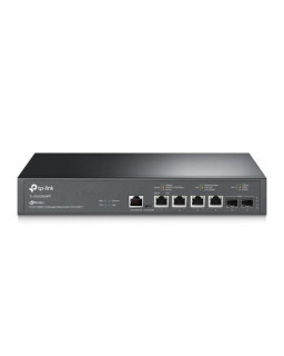 TP-LINK (SX3206HPP) JetStream 6-Port 10GE L2+ Managed Switch with 4-Port PoE++, Rackmountable