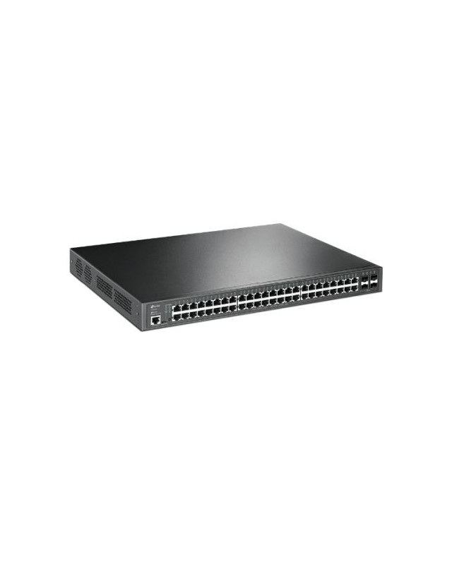 TP-LINK (SG3452P) JetStream 52-Port Gigabit L2+ Managed Switch with 48-Port PoE+, 4 SFP Slots, Rackmountable