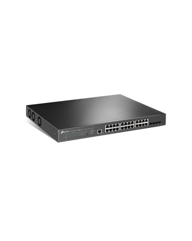 TP-LINK (SG3428XPP-M2) JetStream 24-Port 2.5GBASE-T & 4-Port 10GE SFP+ L2+ Managed Switch with 16-Port PoE+ & 8-Port PoE++, Rackmountable