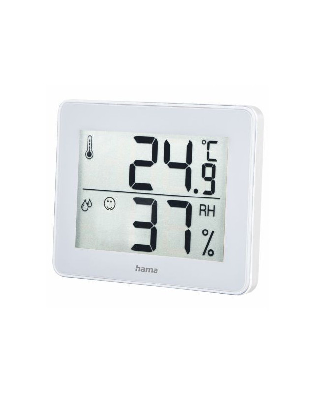 Hama TH-130 Thermo/Hygrometer - Thermometer, Hygrometer, Comfort Indicator, White